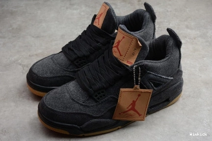 LEVI'S 4 AO2571-001 AIR 'BLACK' JORDAN X 1014